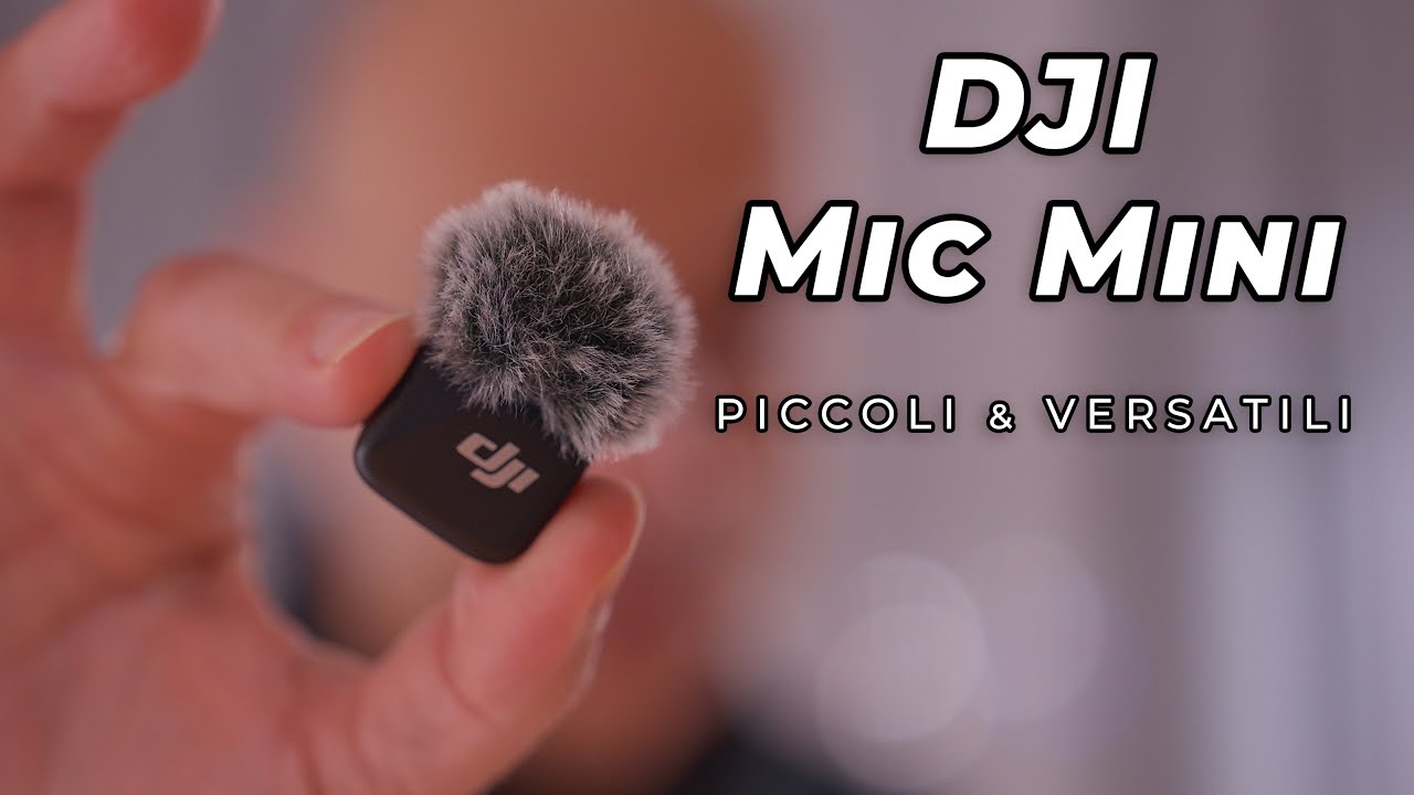 DJI Mic Mini: microfoni piccoli, economici e super versatili