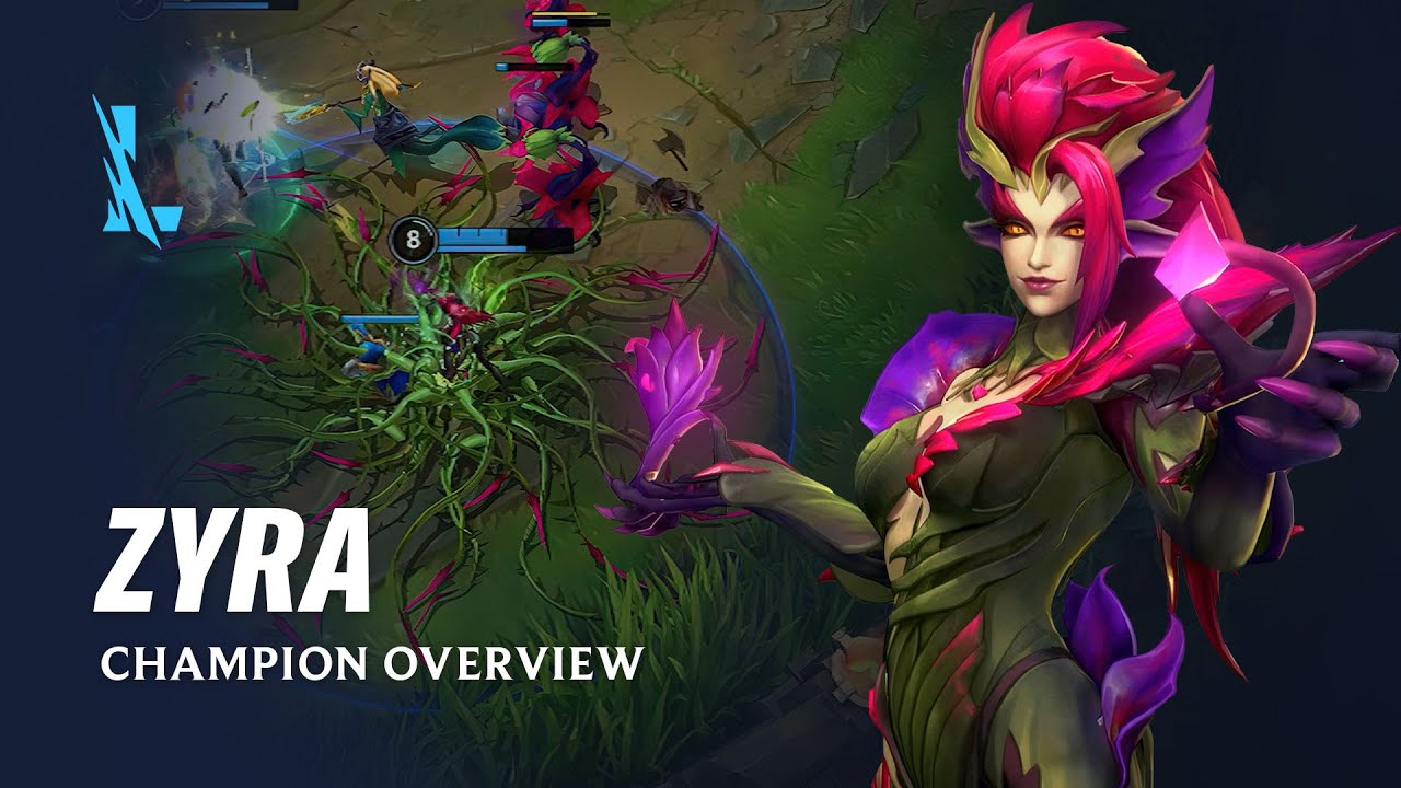Zyra Champion Overview | Gameplay - League of Legends: Wild Rift