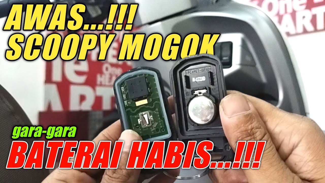 ALL NEW SCOOPY 2021 | MENGGANTI BATERAI REMOT SCOOPY