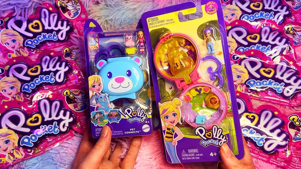 ASMR Polly Pockets Surprise Opening (Whispered)