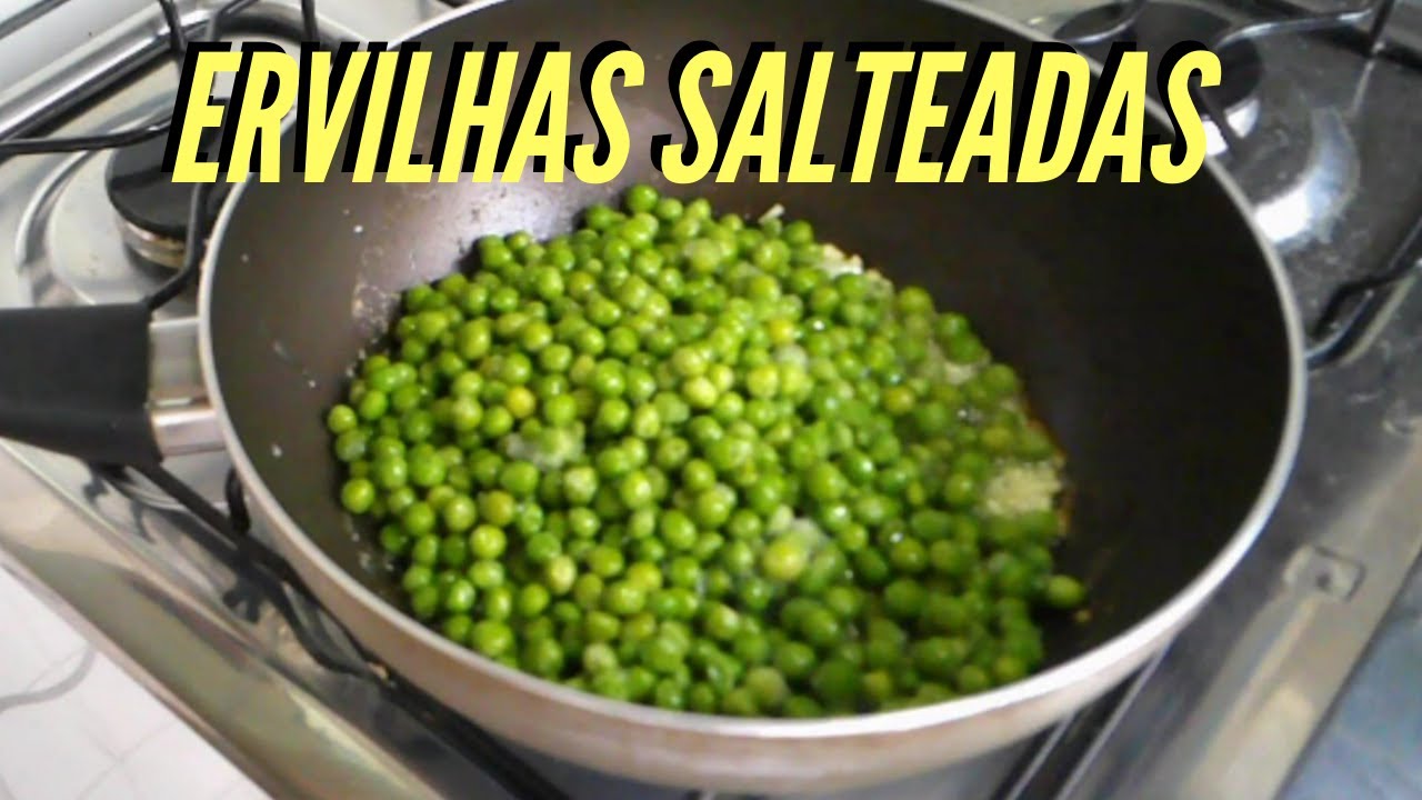 Como fazer Ervilha Congelada, refogada - Super fácil | Mia Dicas