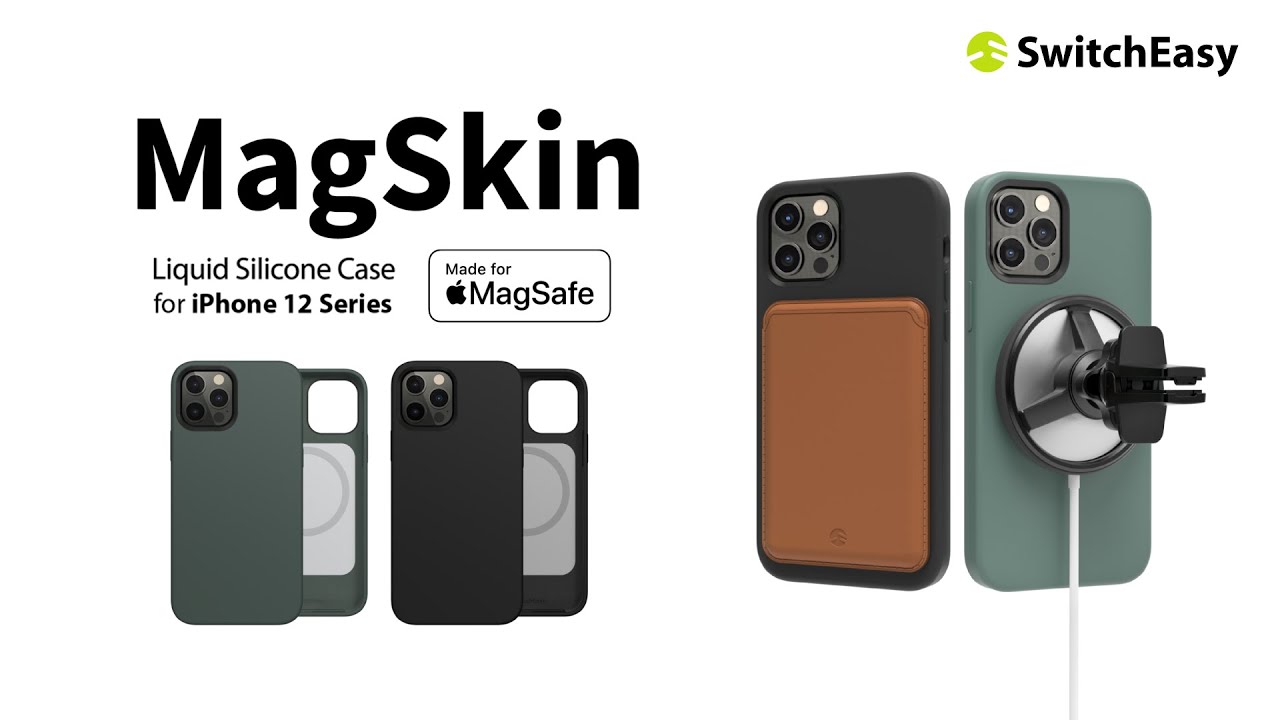 MagSkin MFM certified Silicone Case for iPhone 12 Series | SwitchEasy |