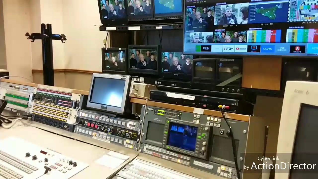 Visit regional RAI TV in Palermo