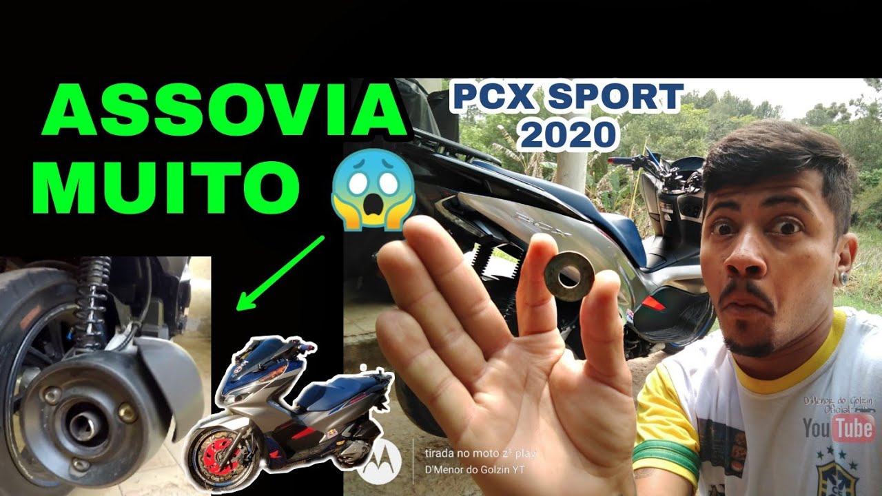 PCX com Arruela no escapamento - PCX SPORT 2020 (PCXota 🤪)