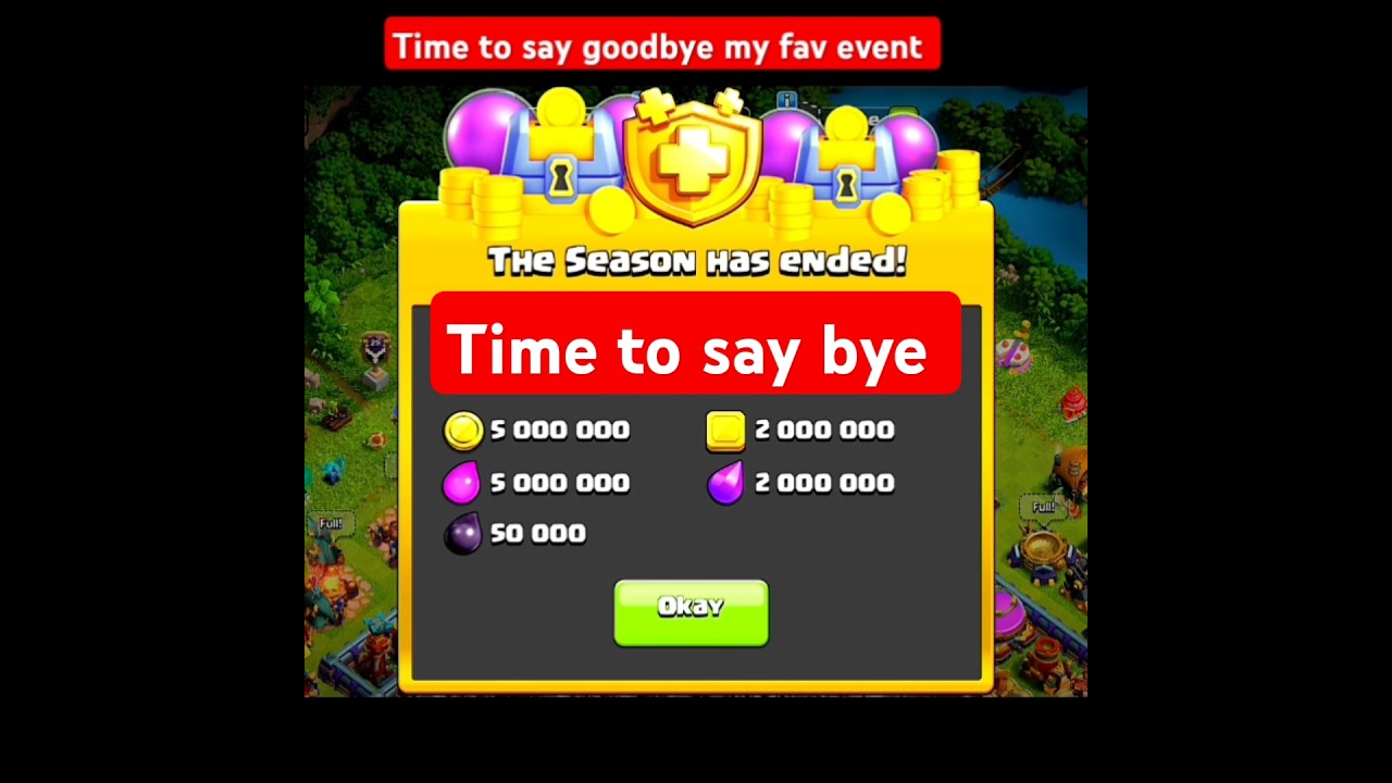 time to say goodbye#clashofclans #gaming #kingofdinomo4649 #coc #cocnewupdate