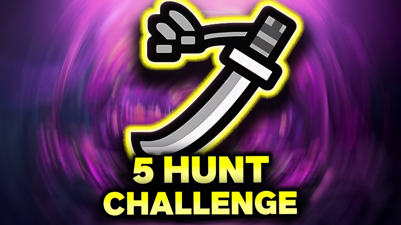 The LAST WEAPON I have to Learn... The LONGSWORD 5 Hunt Challenge!