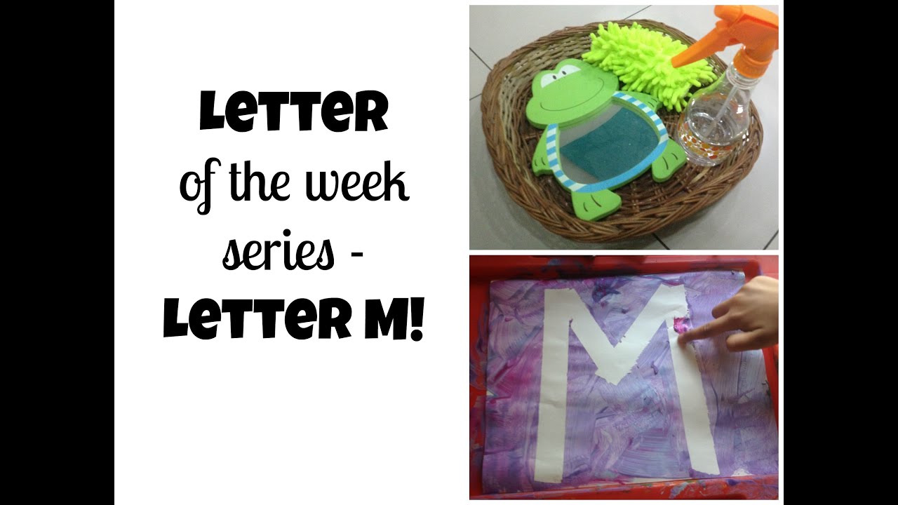 Fun, Hands-on ways of Learning Alphabets - Letter M (Letter of the week series)