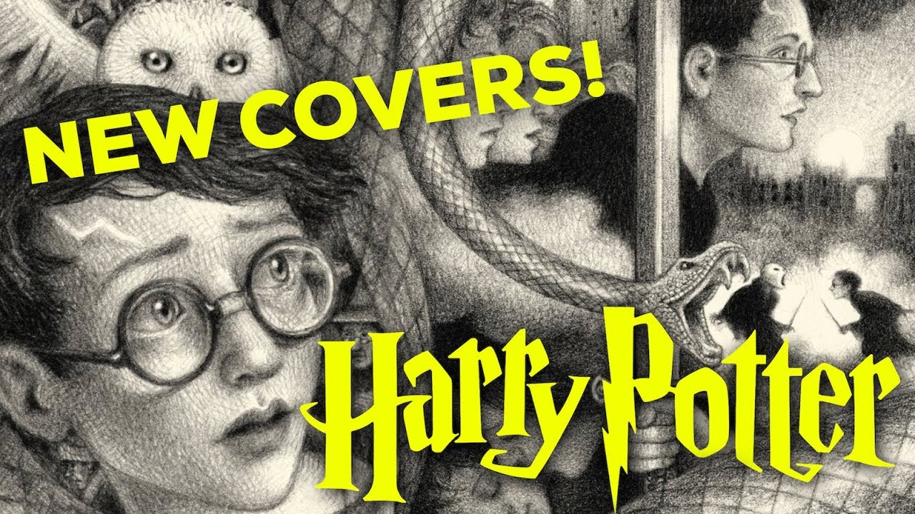 NEW HARRY POTTER COVERS BY BRIAN SELZNICK