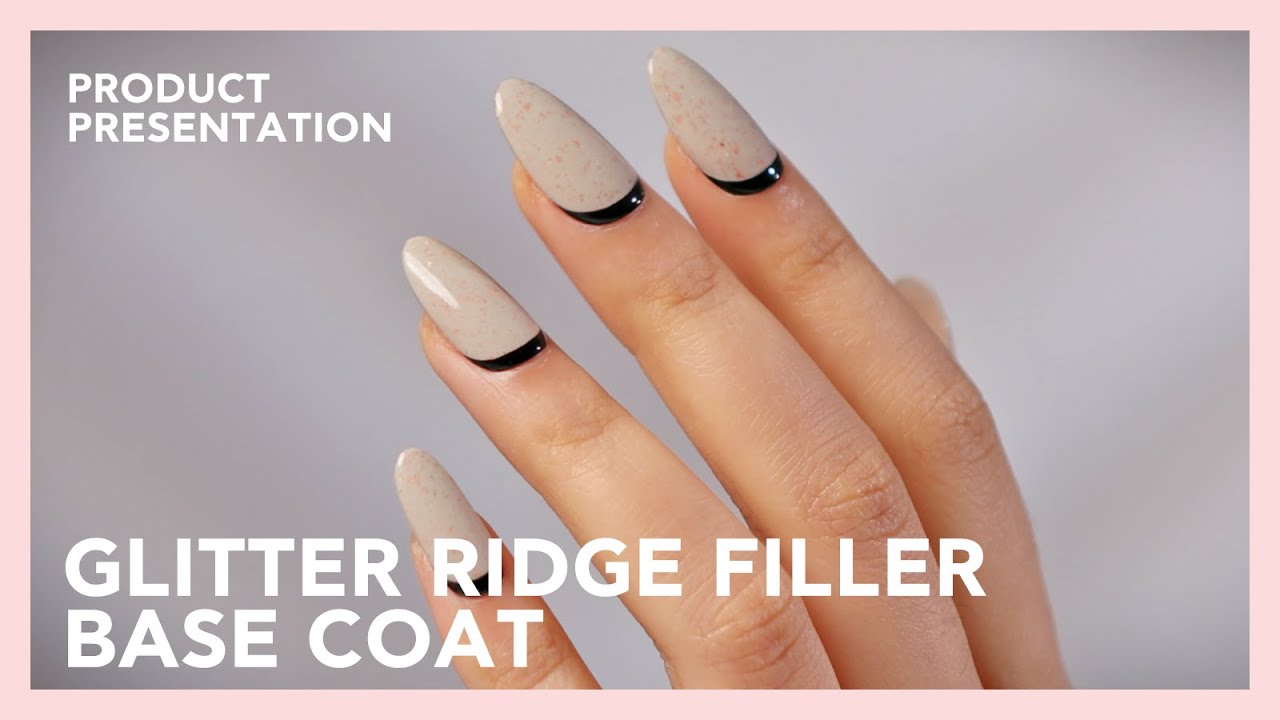 BLUESKY Glitter Ridge Filler Base Coat Collection