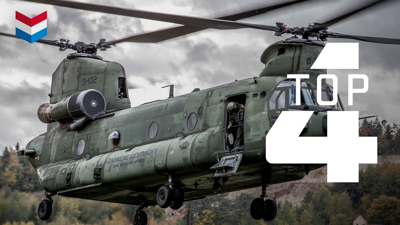 Top 4 dingen die je niet wist over de CH-47 Chinook