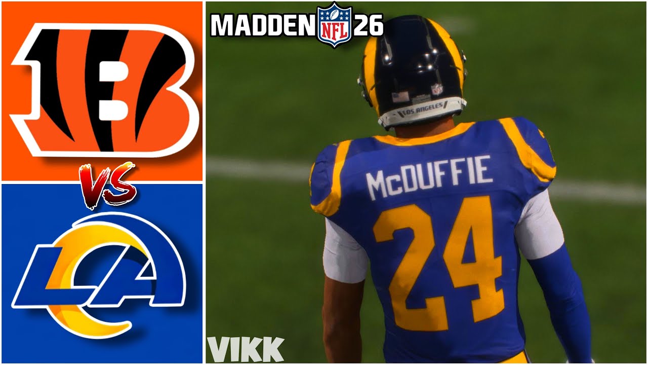 Bengals vs Rams | Madden 26 Updated Rosters