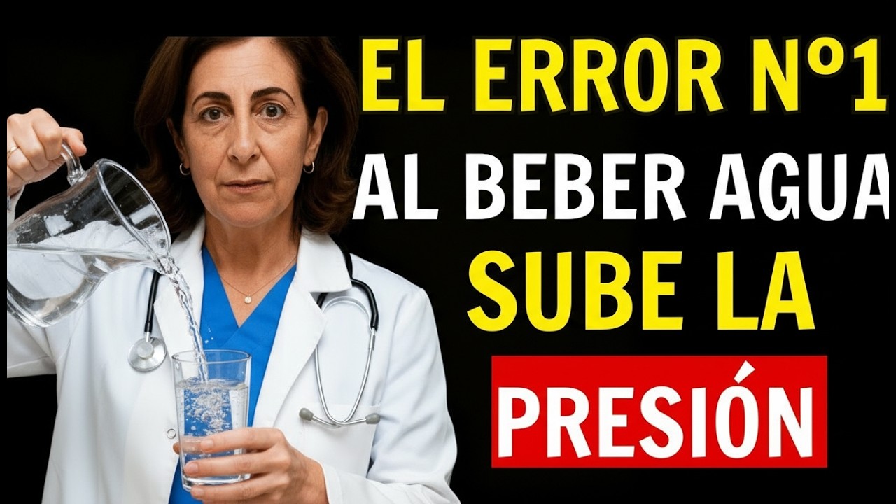 Cardiólogos Alertan: El Error al Beber Agua en Ayunas que Puede Elevar tu Presión