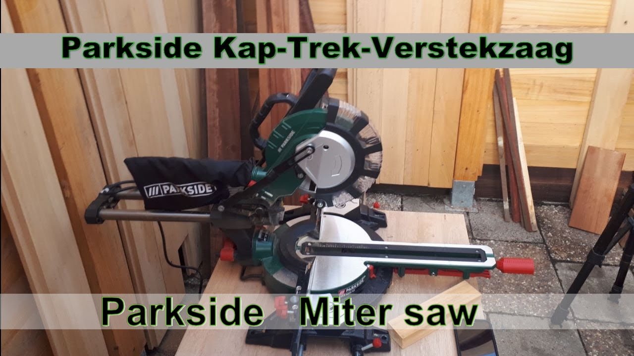 Parkside kap- ,Trek- en Verstek zaag