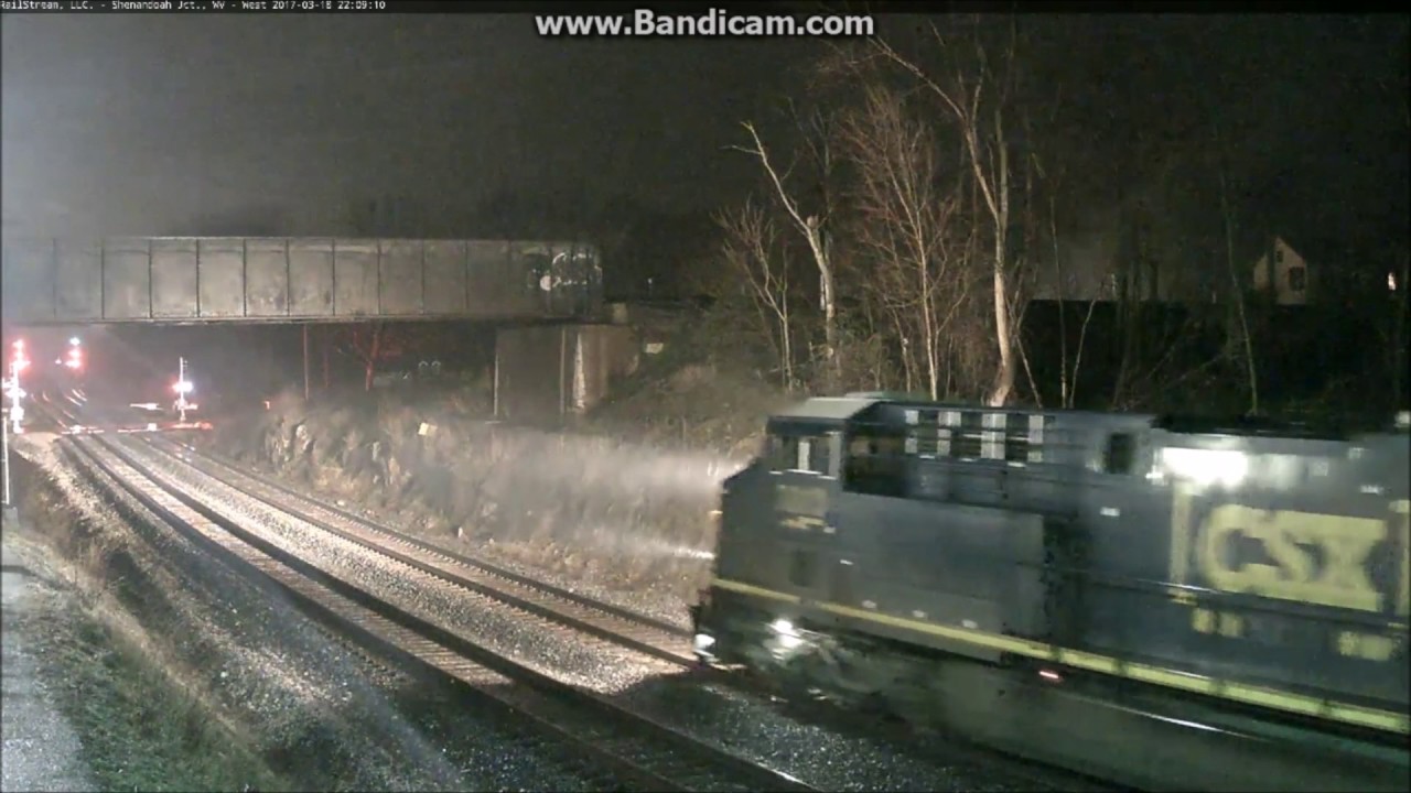 Nighttime Railfanning The New Shenandoah Junction Railcam