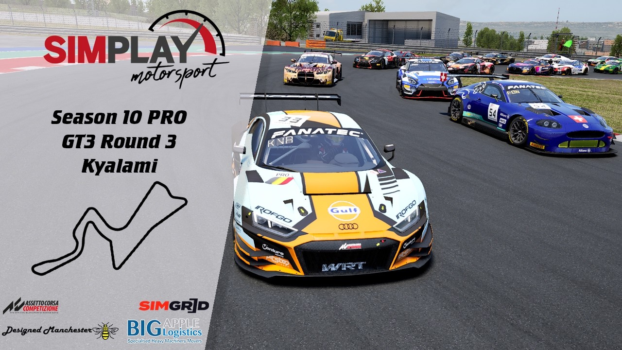 Assetto Corsa Competizione | PRO | Kyalami | Round 3 | Season 10 | PS5 and XBOX X/S