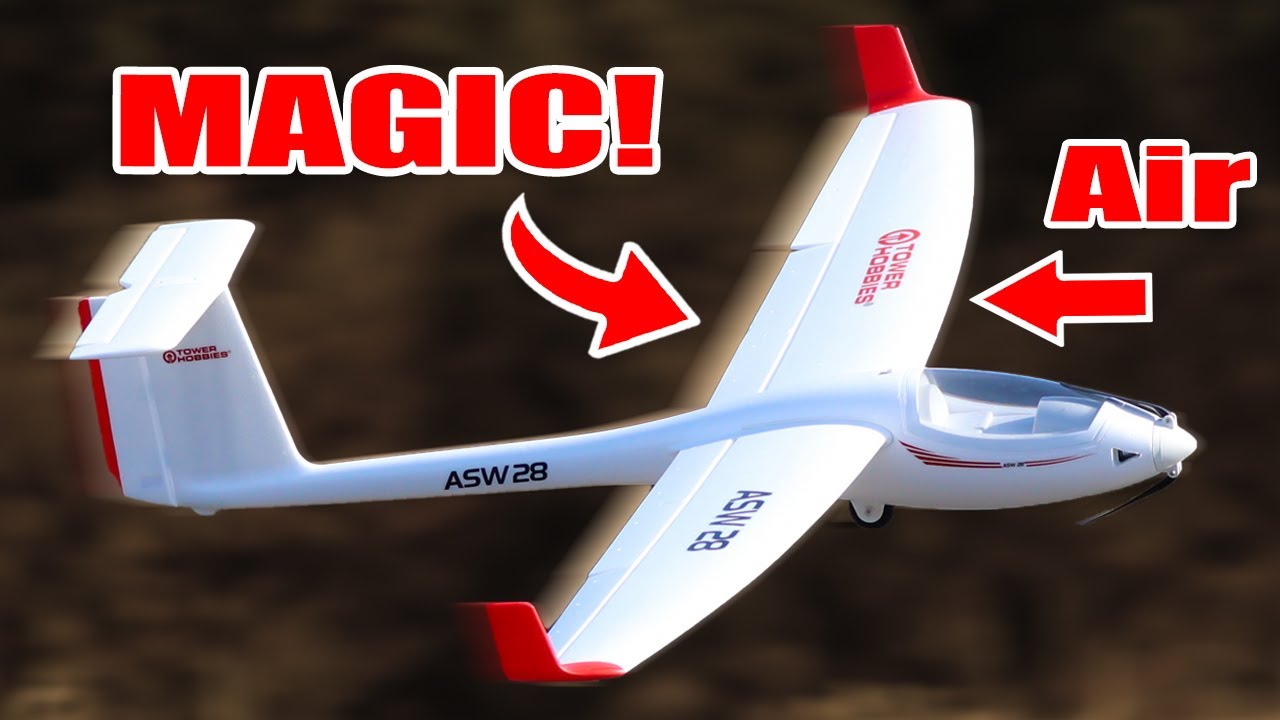 Этот ВОЛШЕБНЫЙ ЗВУК! НОВЫЙ планёр Tower Hobbies ASW 28 2,0 м