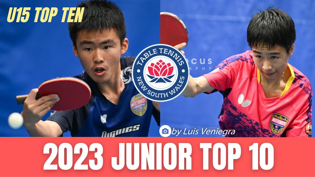 Tony Xi vs Richard Fu | U15 Top 10 | 2023 NSW Junior Top 10 | 4K BEST POINTS