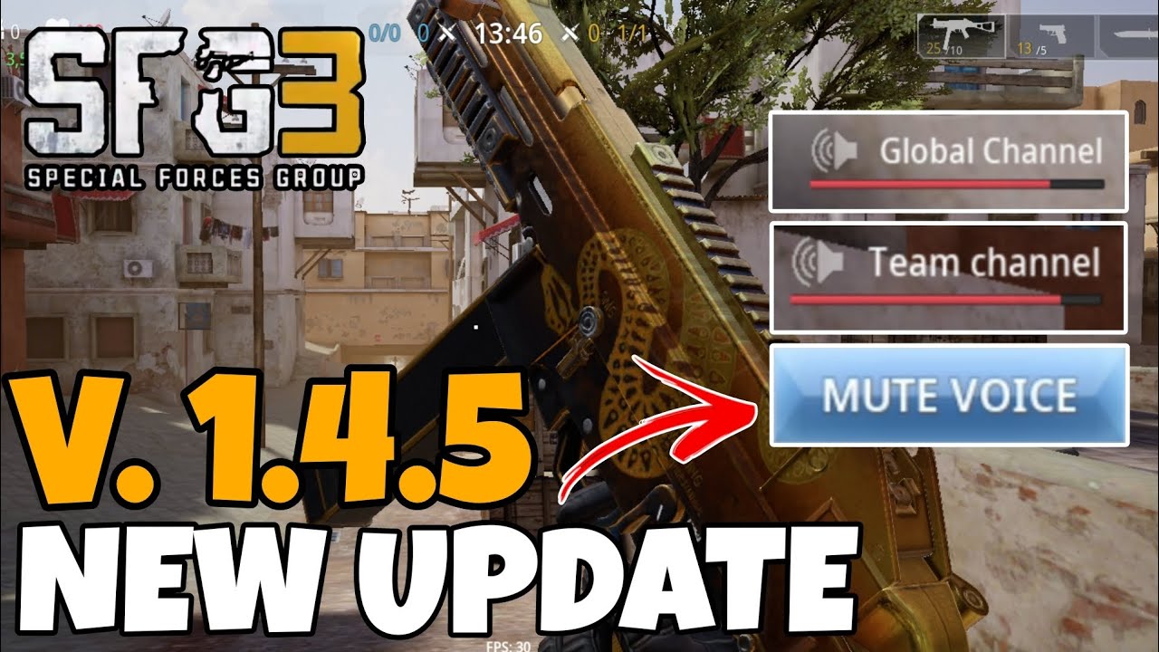 NEW UPDATE IN SFG3 V. 1.4.5 SPECIAL FORCE GROUP 3 DOWNLOAD NOW #download #sfg3