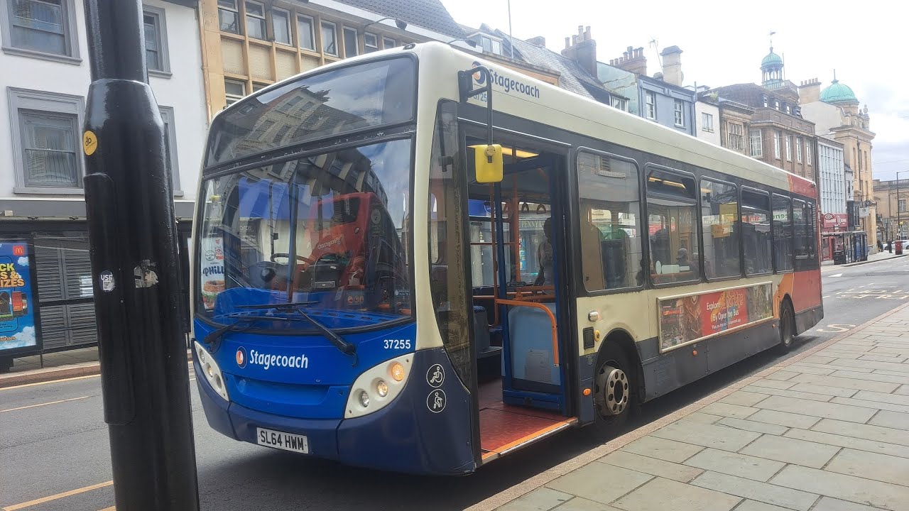 LOVELY! | 37255 SL64 HWM Stagecoach Midlands ADL Enviro 200 | Route 5: Northampton