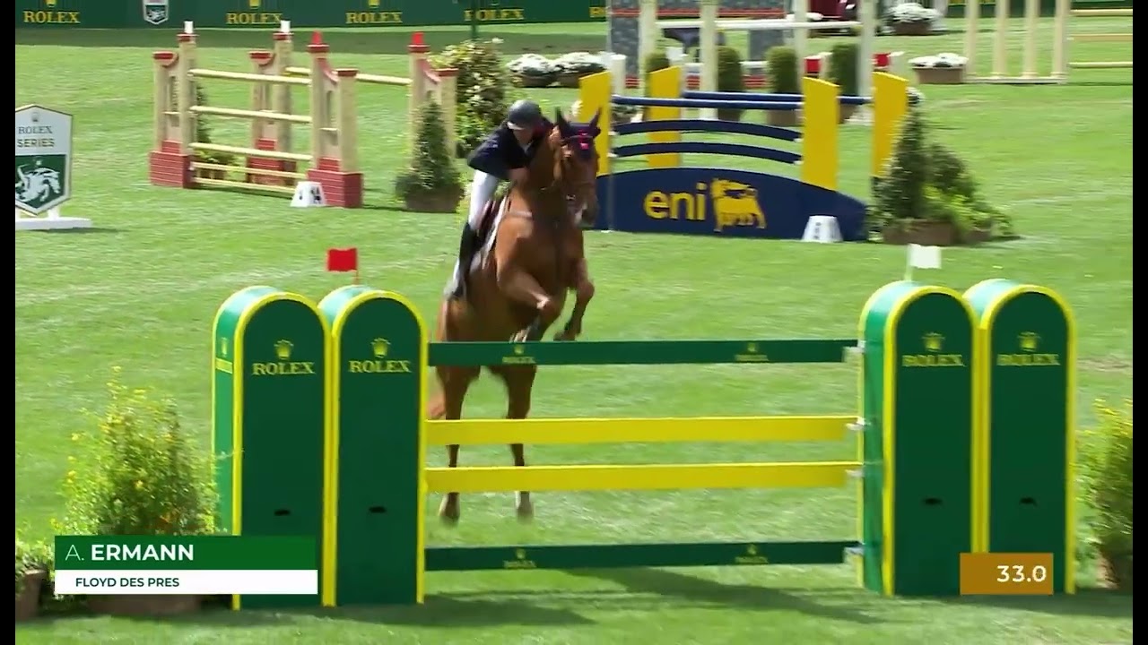 Floyd des Prés - Piazza Di Siena - 1 ère manche CSIO 5* 1.60m