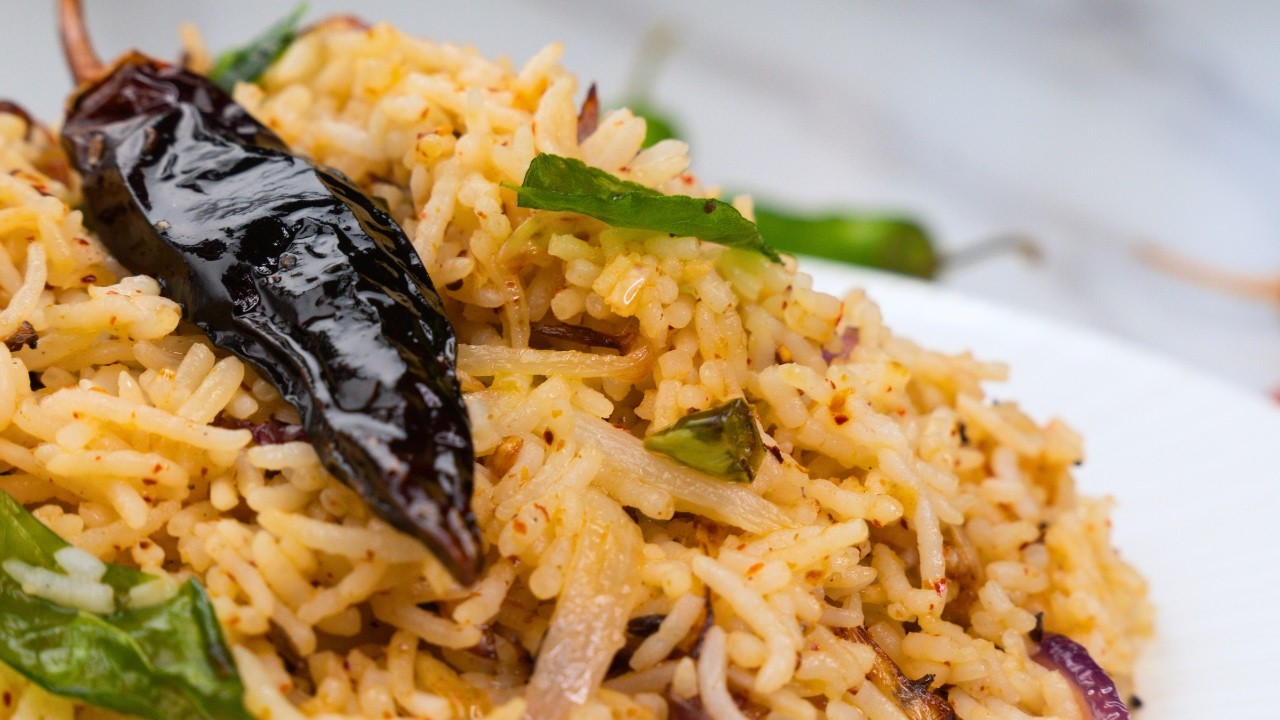 The Best Leftover Rice Recipe - Chilli Garlic Fried Rice