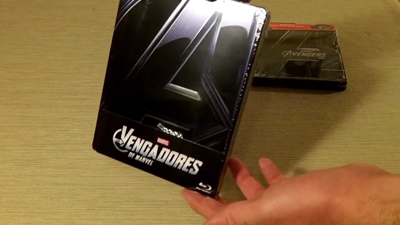 The Avengers Steelbook (Spain) and Viva Metal Box (US) Unboxing