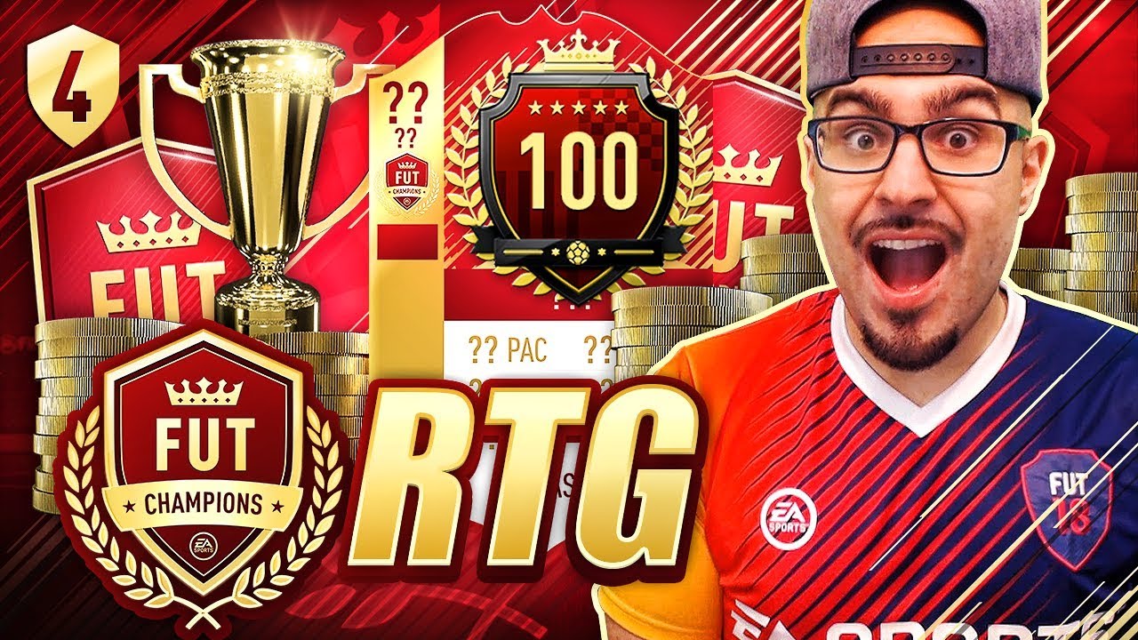 WTF 34 IN THE WORLD ON A RTG?! FIFA 18 Road To Fut Champions! Ultimate Team #04