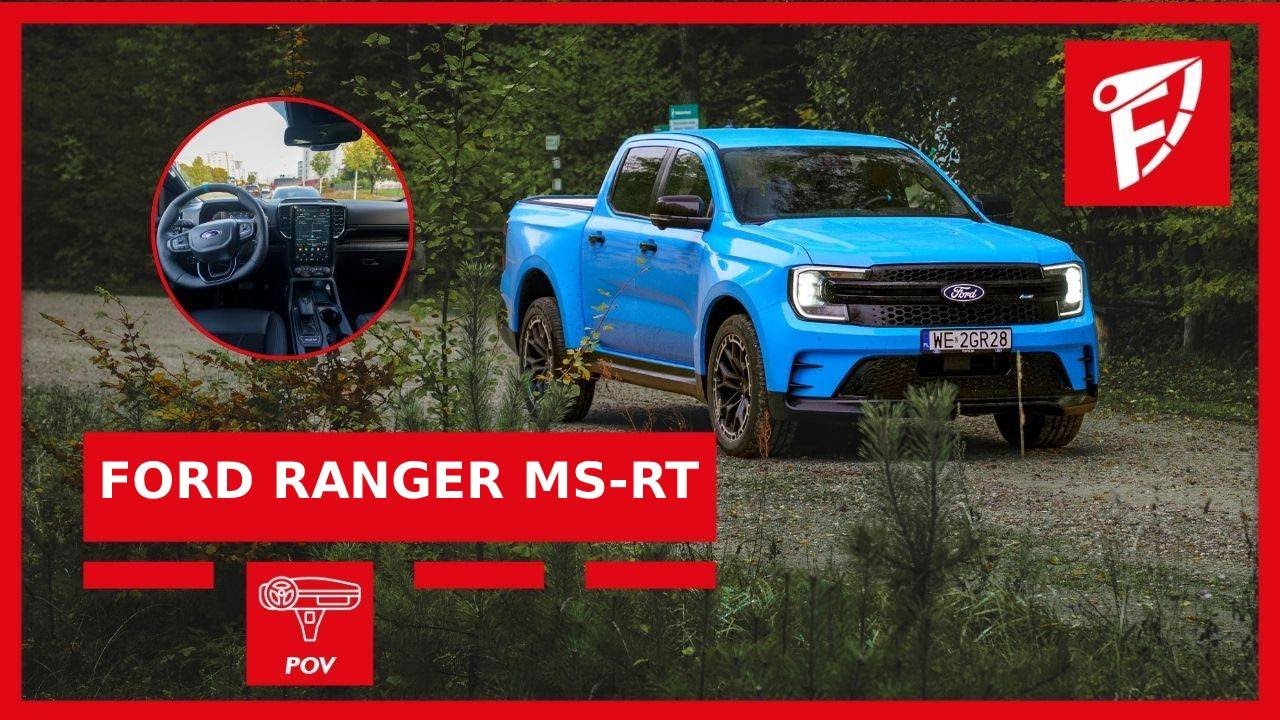 Ford Ranger MS-RT 2025 - w SUV-ie tego nie zobaczysz [POV]