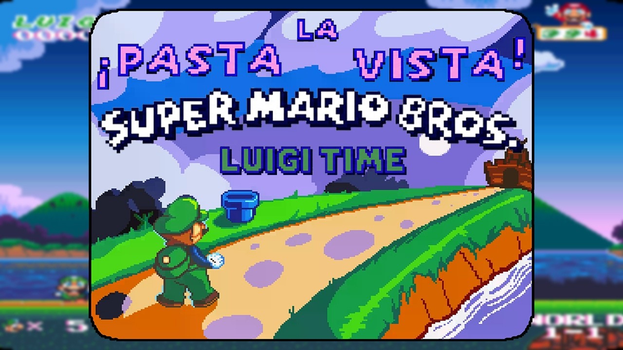 Super Mario Bros. ¡Pasta La Vista! | Luigi Time
