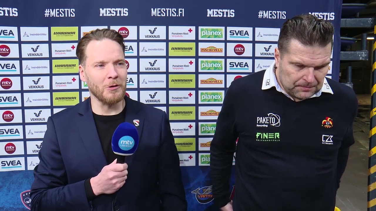 Lehdistötilaisuus: 2.3.2026 1. puolivälierä Jokerit-JoKP