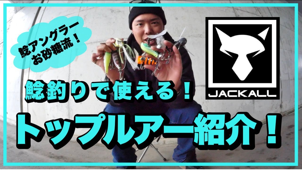 【アクション動画あり！】鯰釣りで使えるJACKALLルアー紹介！
