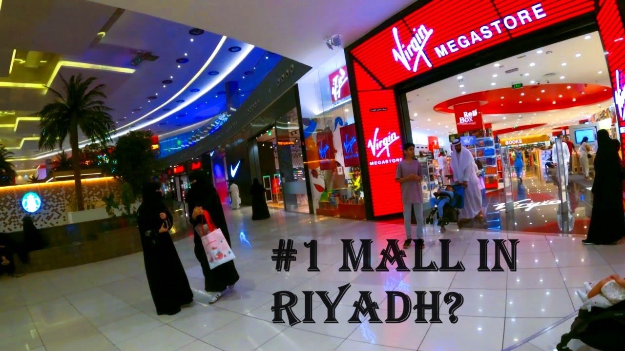 Is this the #1 shopping mall in Riyadh??  Al Nakheel Mall Tour.