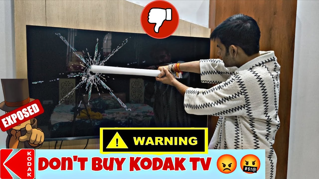 Don't buy Kodak TV 🤬 Kodak Scam exposed by Anshuman kansana 