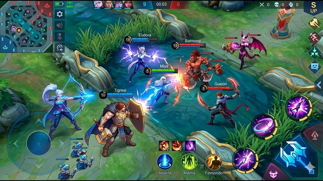 ¡DOMINIO TOTAL! ⚡ MLBB Gameplay | Edroid Lab
