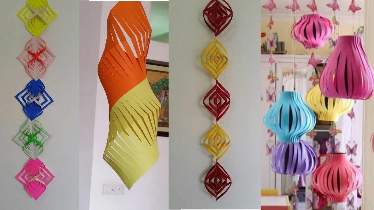 8 Easy Diwali Nd Christmas Decoration Ideas{Tutorial}#by Deep Panesar#A3 all about art
