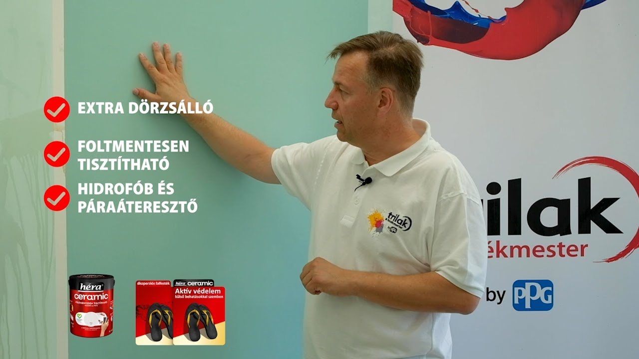 Héra Ceramic mosható falfesték vs „sima” diszperziós falfesték |Online Festőakadémia 1. évad 4. rész