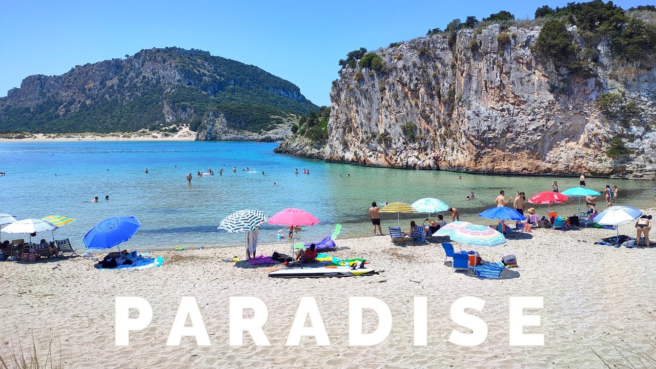 Greece's World Famous Beach of Voidokilia (Pylos, Peloponnese)