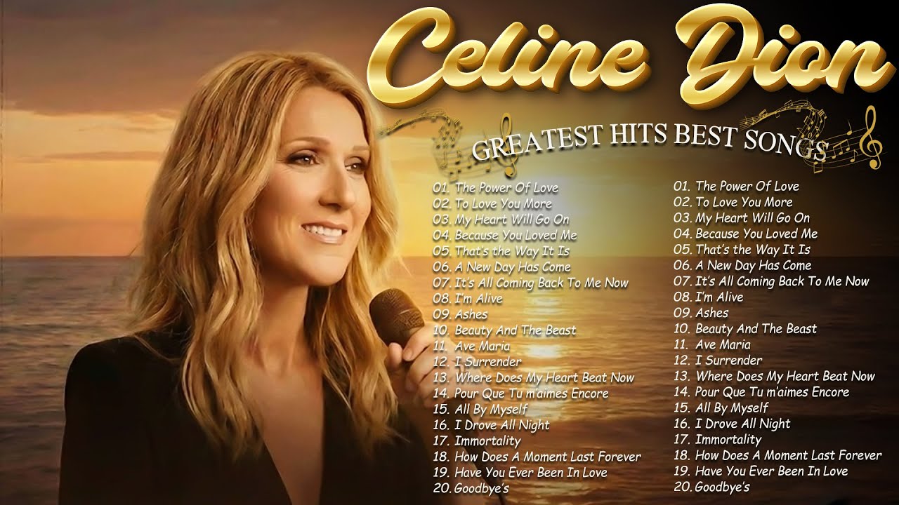 Céline Dion - World’s Best Divas Collection 2026 - Best Songs of Céline Dion (lyrics)