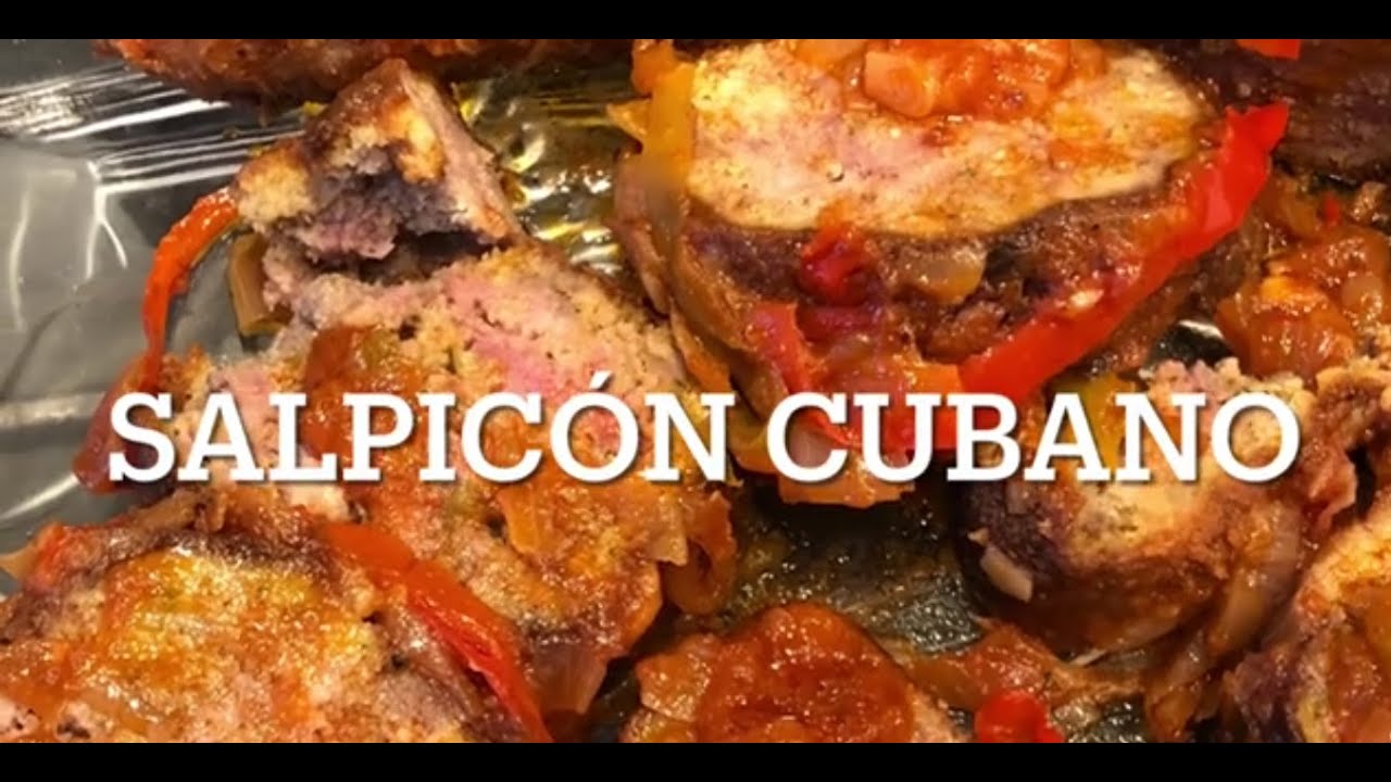 Como hacer Salpicon Cubano.