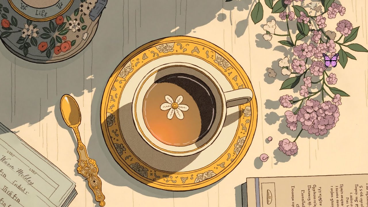 Start a New Month with Lofi Tea 🍵🌸 Lofi February Mix for Relaxing, Studying & Fresh Energy