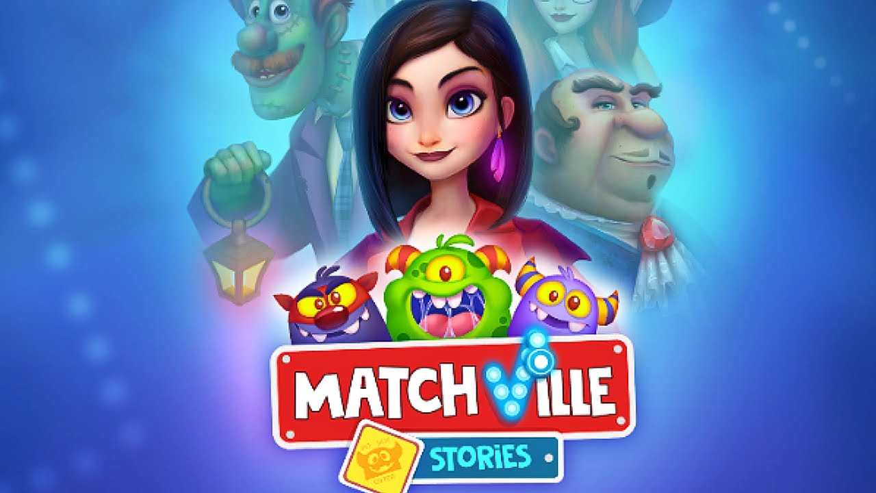 Matchville Stories: Puzzle game! Merge magic gems! (Gameplay Android)