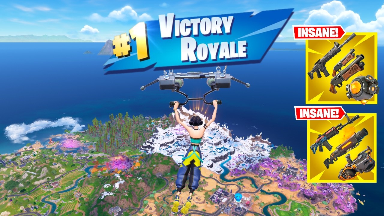 92 Kill Solo Vs Squads Wins Gameplay Full Game (Fortnite Chapter 7 Season 2 Ps4 Controller)