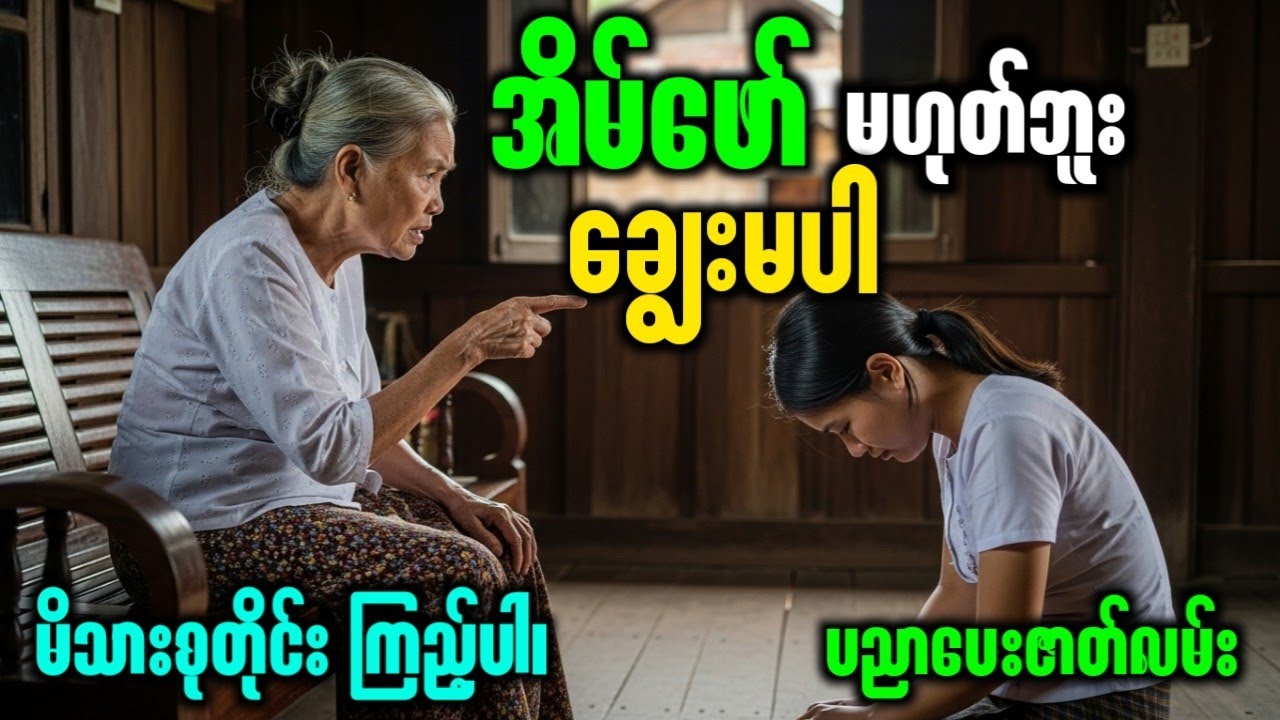 မိသားစုတိုင်းအတွက် တန်ဖိုးမဖြတ်နိုင်တဲ့ ဘဝသင်ခန်းစာ (ချွေးမ သို့မဟုတ် အိမ်ဖော်) - Myanmar Story