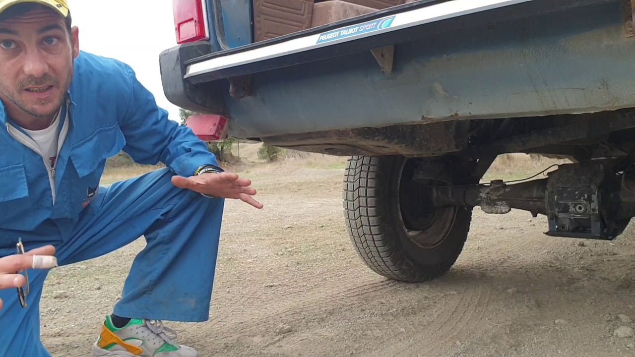 SpiritofDakar / Presentation of the Peugeot 504 station wagon Dangel 4x4 for the rally raid.