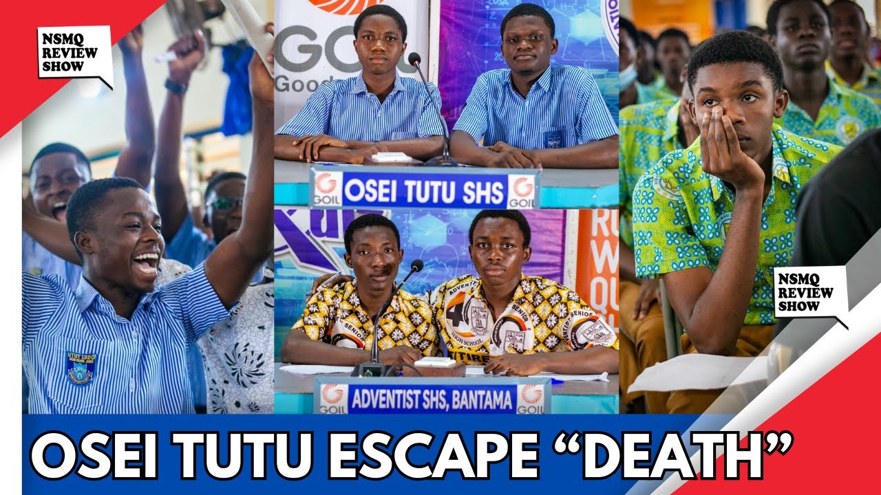 TIE BREAKER!! Osei Tutu SHS Break Adventist SHS Hearts ASHANTI NSMQ 2025 😭