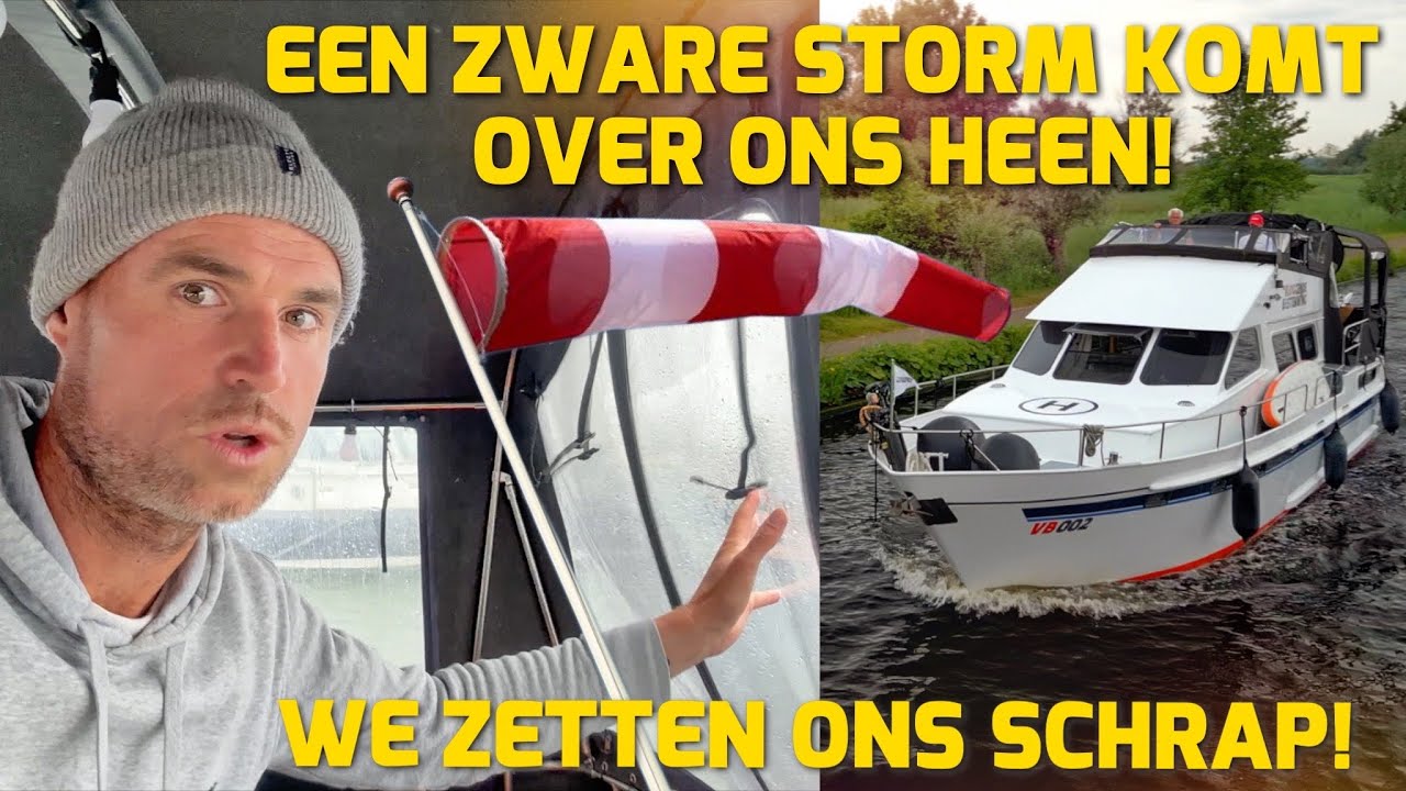 EEN ZWARE STORM KOMT OVER ONS HEEN! WE ZETTEN ONS SCHRAP! #184