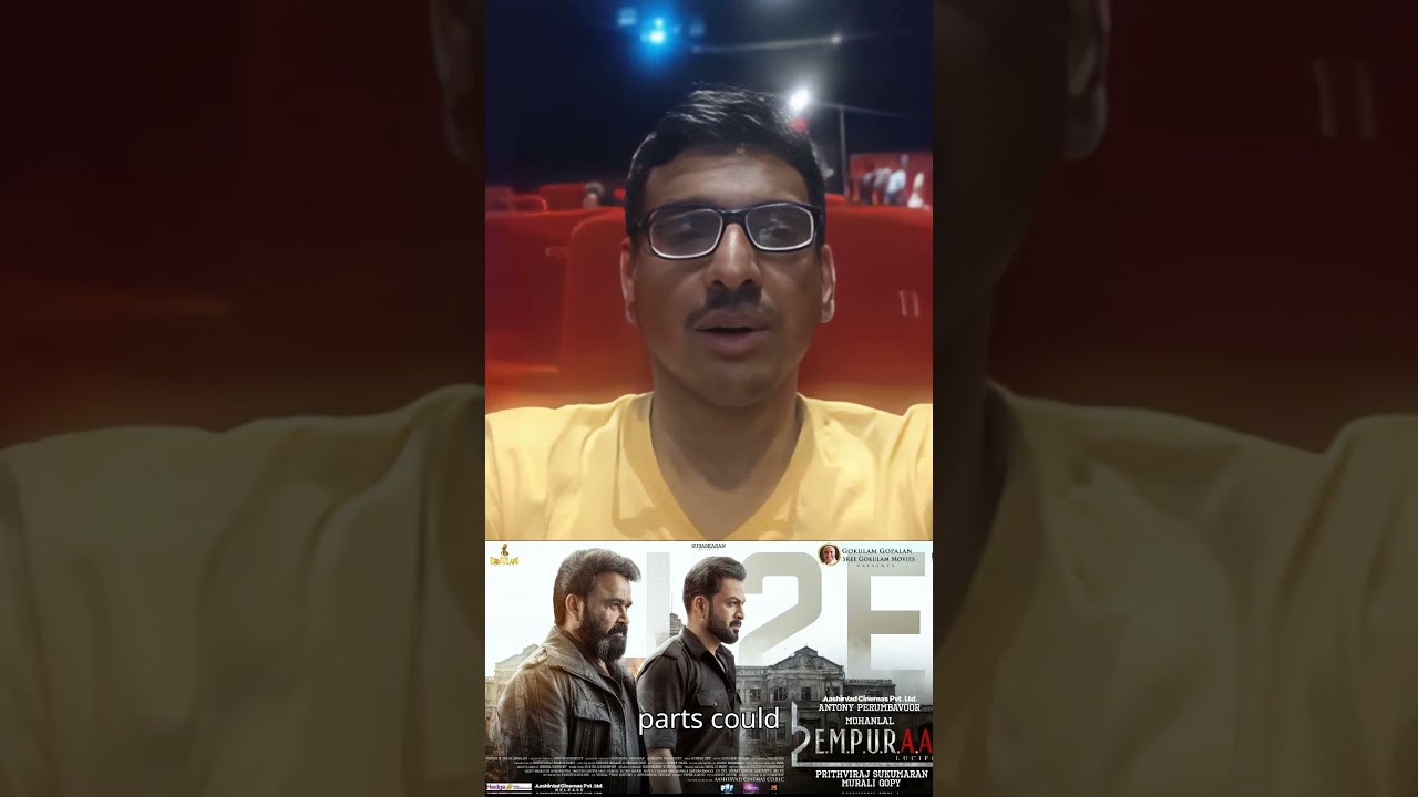 just my view on movie  #empuraan  #l2    #mohanlal  #prithvirajsukumaran  #muraligopi