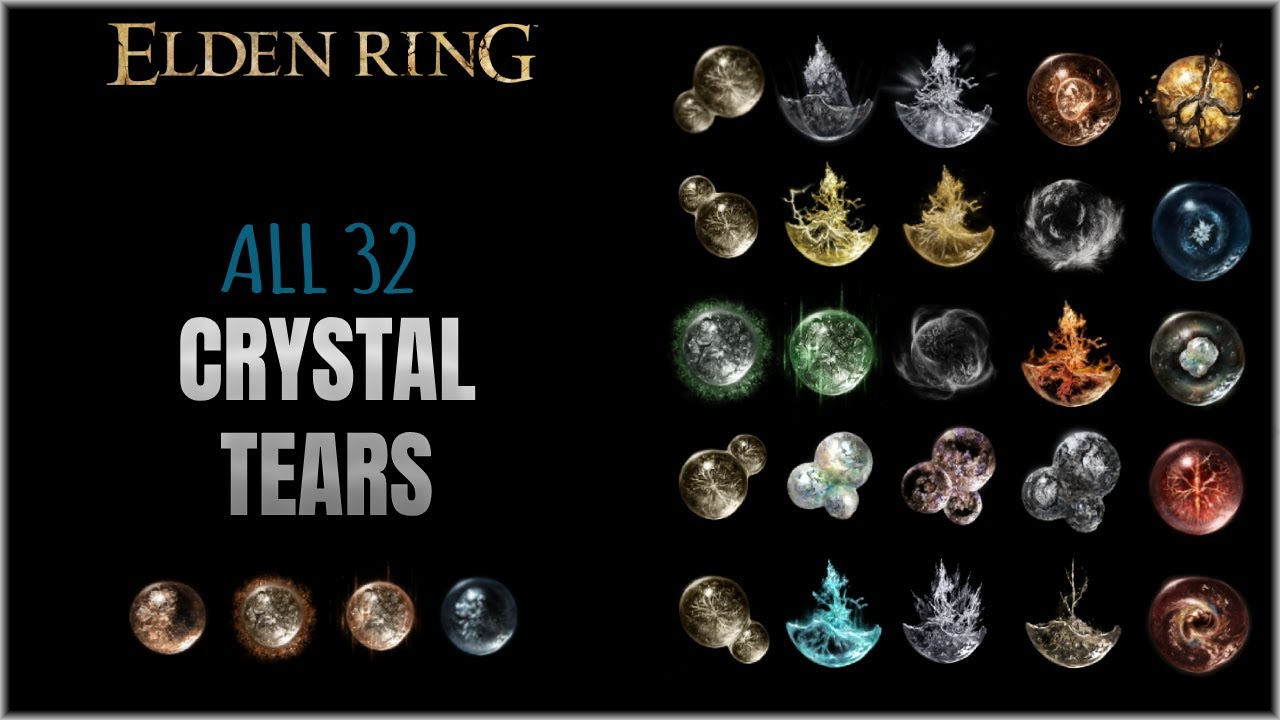 All Crystal Tear Locations in Elden Ring