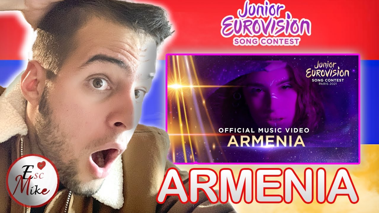 GREEK GUY REACTS TO JUNIOR EUROVISION 2021 - ARMENIA 🇦🇲 - Maléna - Qami Qami