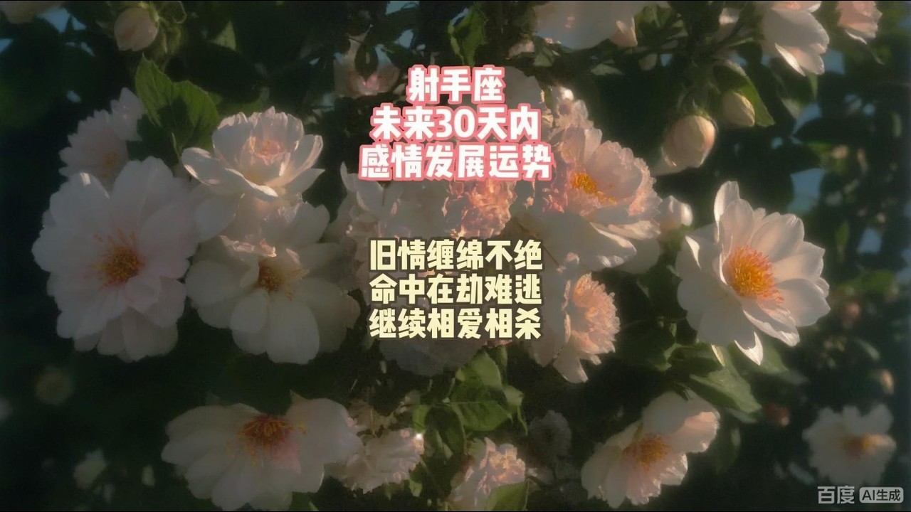 射手座，未来30天内，感情发展运势，旧情缠绵不绝，命中在劫难逃，继续相爱相杀。#星座 #塔罗 #十二星座 #前任 #情感 #缘分